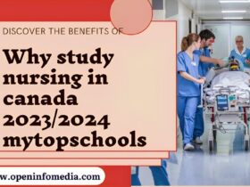 why study nursing in canada 2023/2024 mytopschools